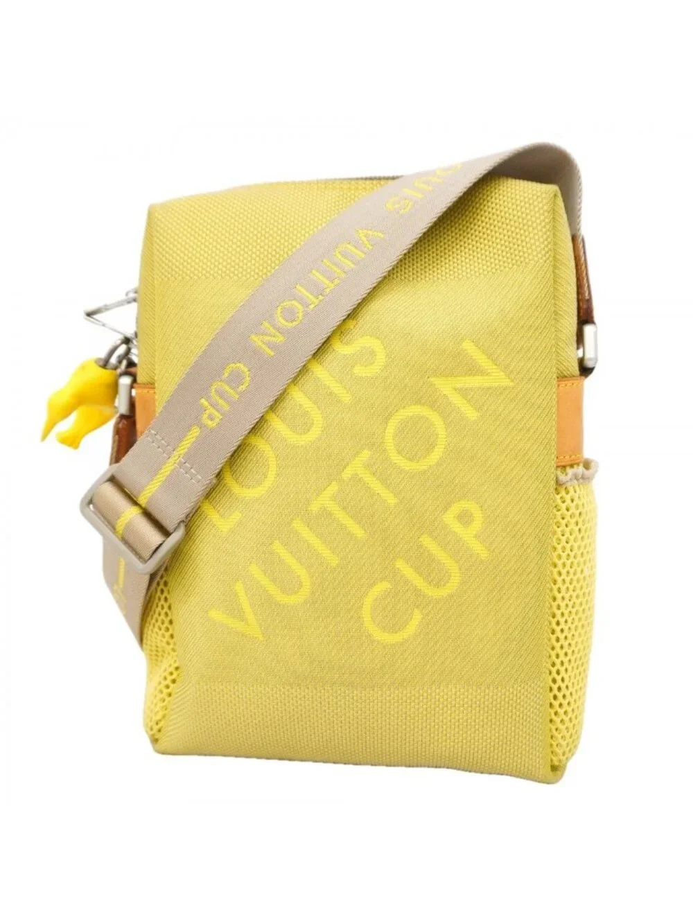 Louis Vuitton Shoulder Bag Damier Jean LV Cup Weatherly Yellow